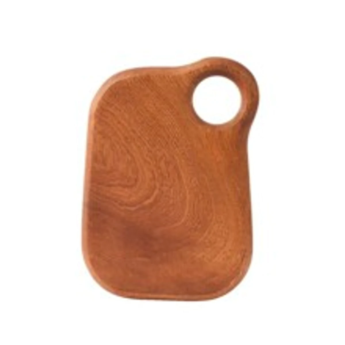 Compact Ulin wood cutting board with hanging hole