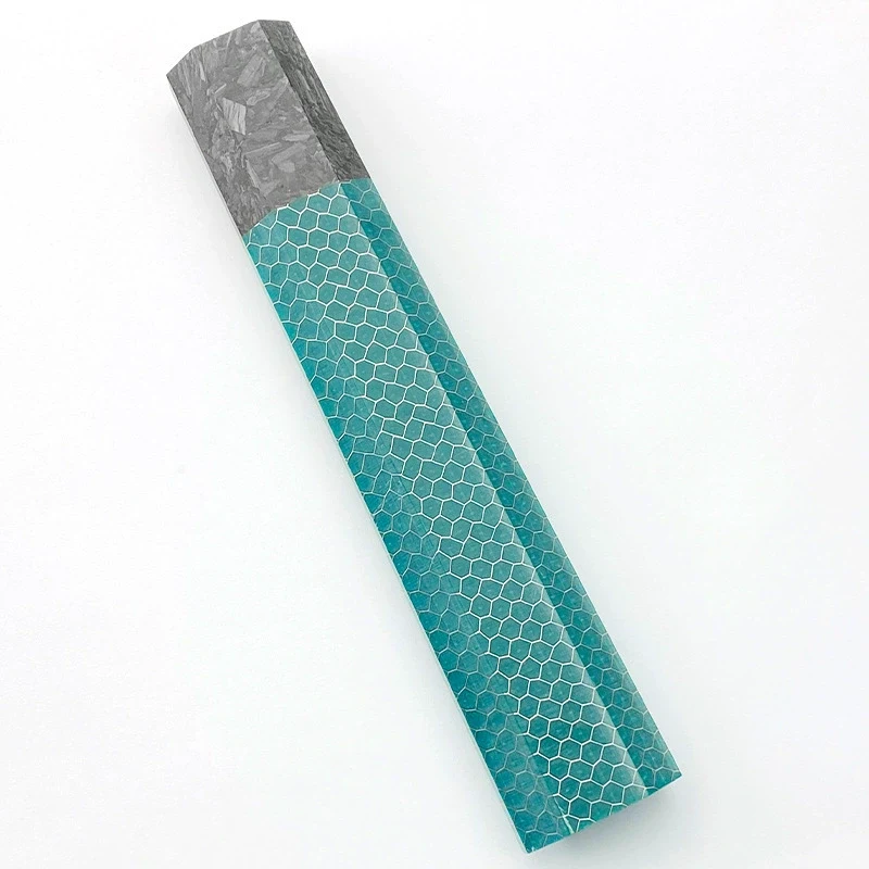 japanese chef knife handle octagonal shape detail