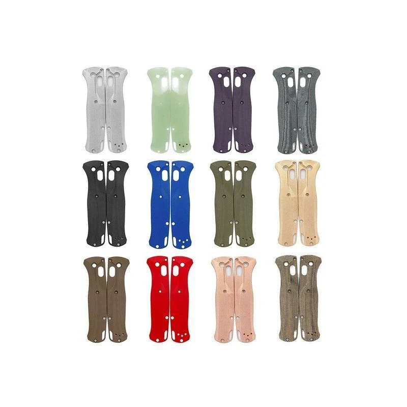 g10 handle scales side view for folding knife