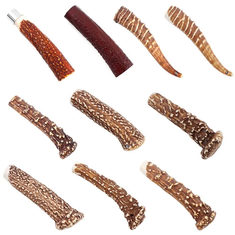 antler knife handle scale profile