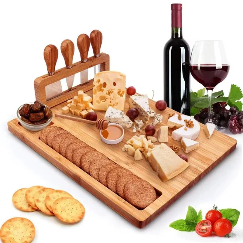 wooden cutting board set bamboo chopping board overview